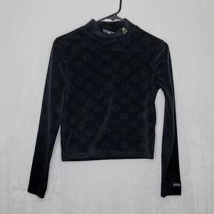 Looney Tunes X Teddy Fresh Marvin the Martian Velour Long Sleeve Top Size Medium